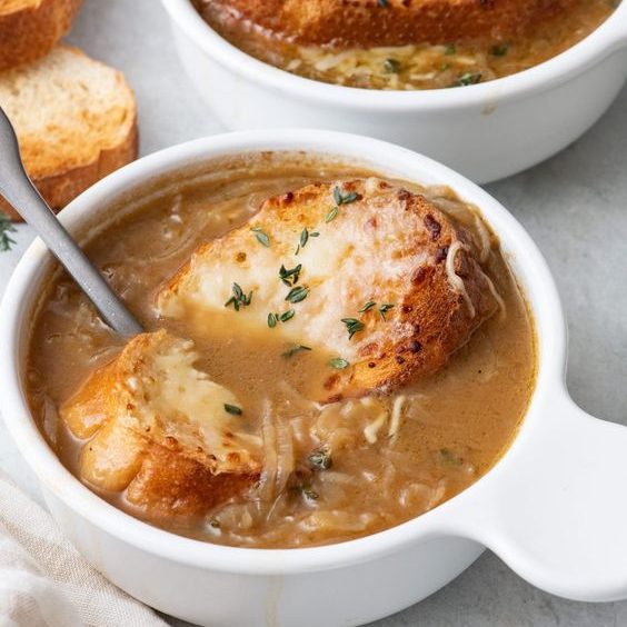 Onion soup